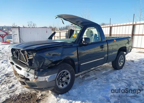 2005 Chevrolet K1500 from USA, damaged, VIN 1GCEK14V75Z333326